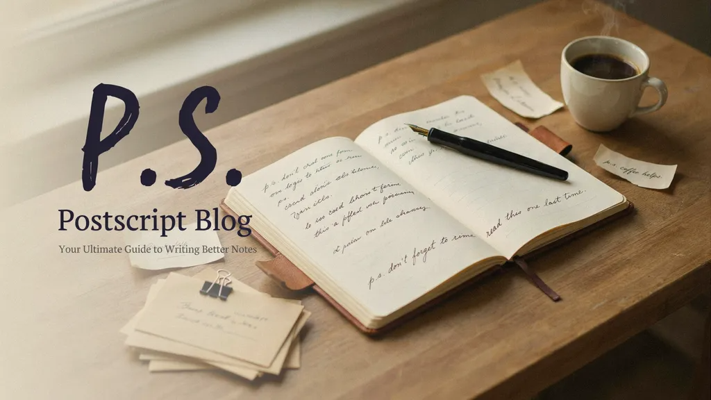 Postscript Blog